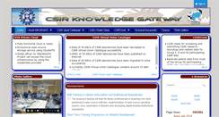 Desktop Screenshot of knowgate.niscair.res.in