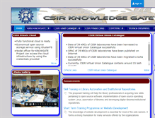 Tablet Screenshot of knowgate.niscair.res.in